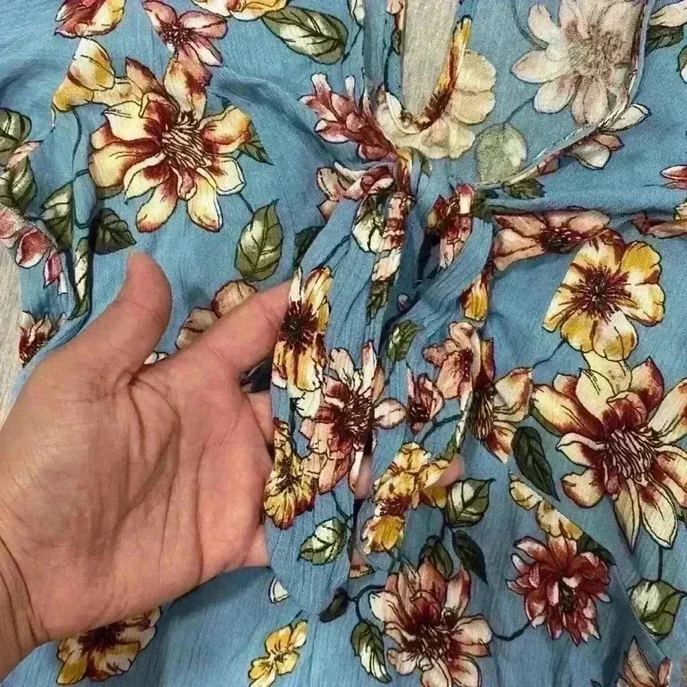 Floral Mini Dress Size Small - Picture 4 of 5